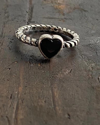 Vintage Heart Rings