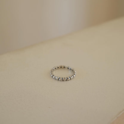 S925 Tiny Heart Ring