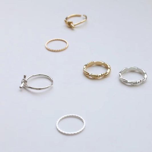 Knot Ring Set