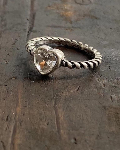 Vintage Heart Rings