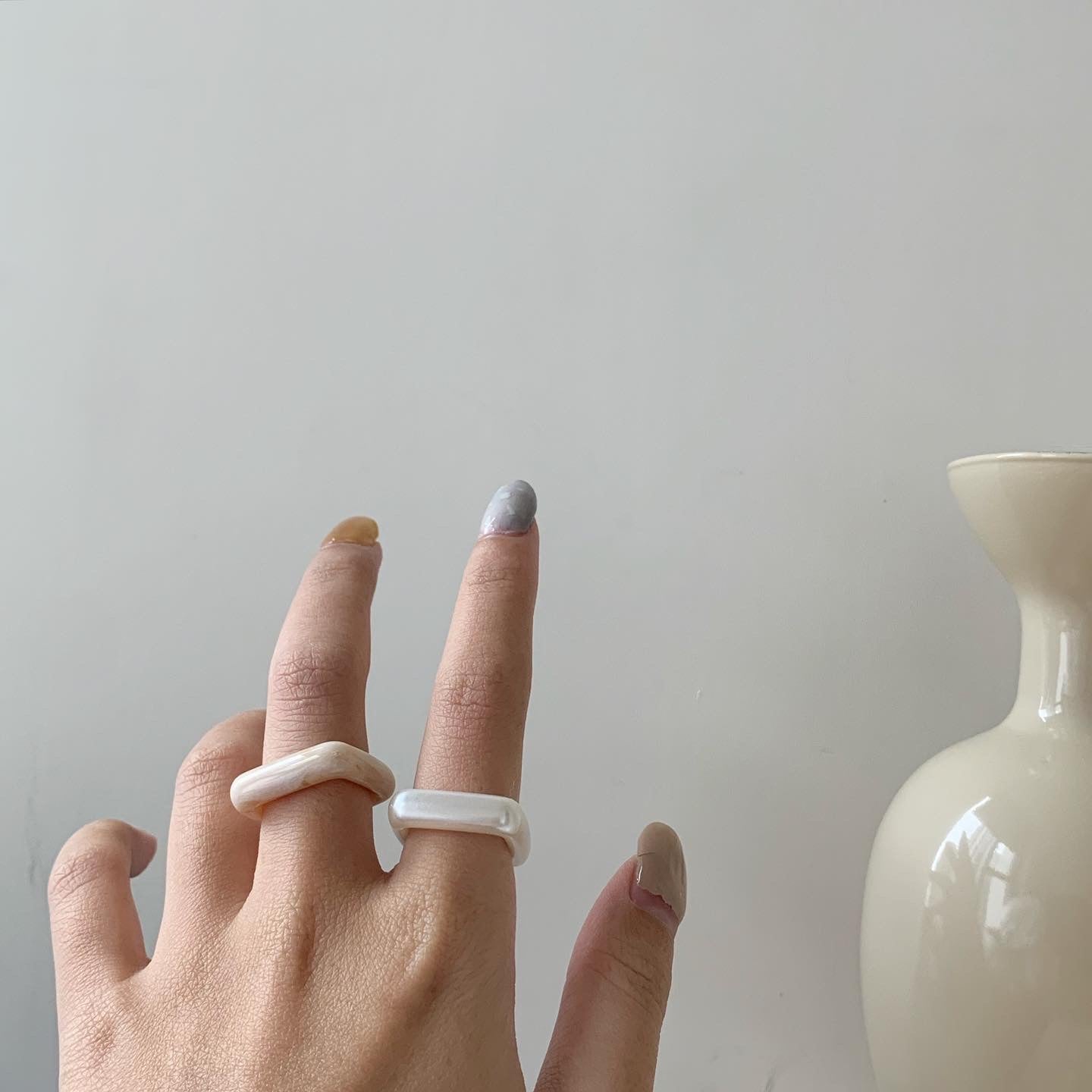 Square Resin Ring