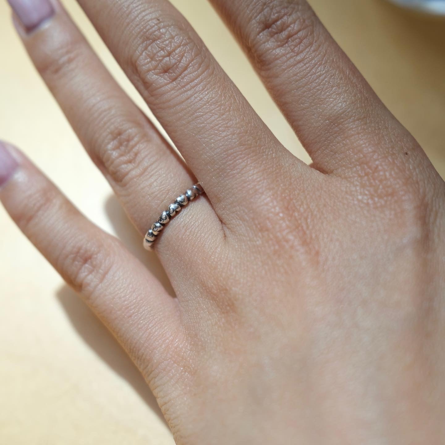 S925 Tiny Heart Ring