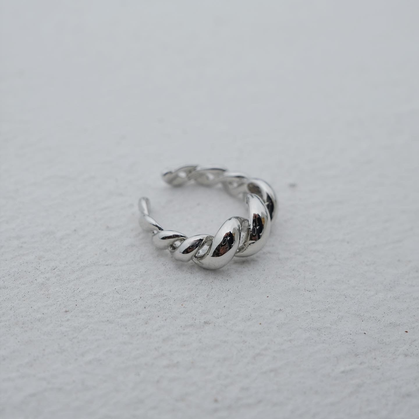 New Bold Croissant Ring