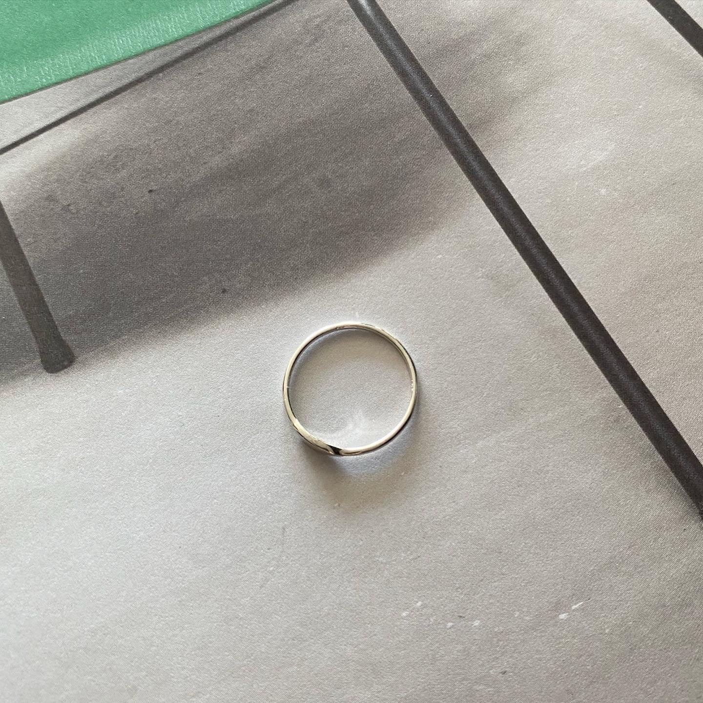 S925 Line Ring