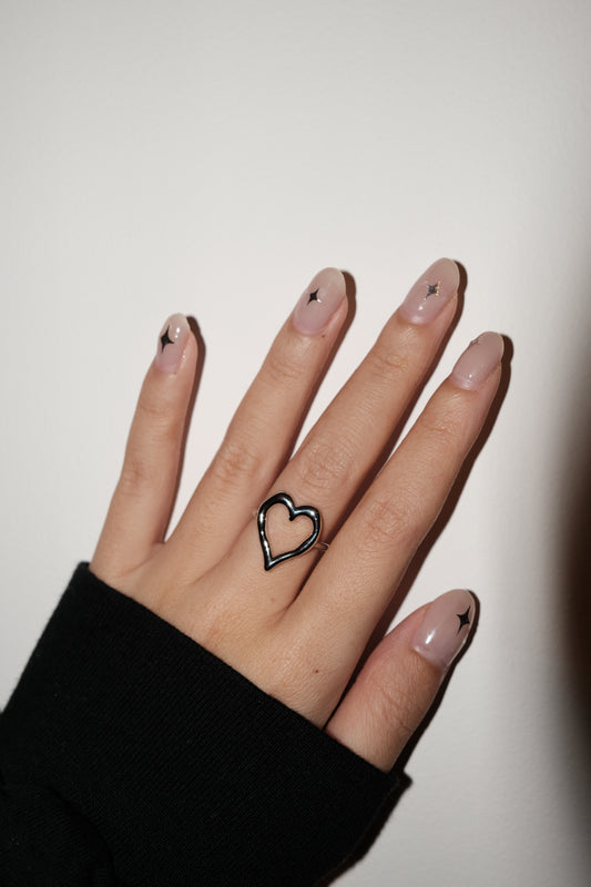 Huge Heart Ring