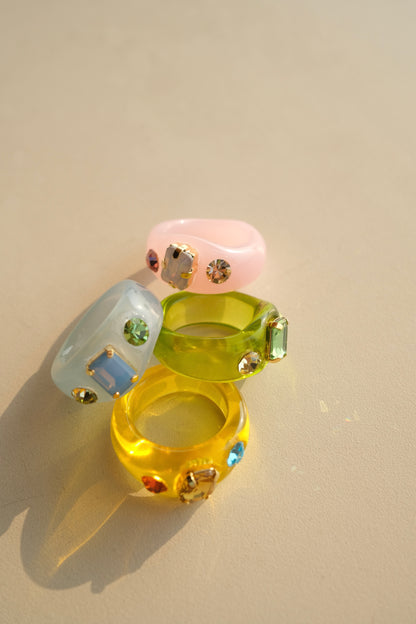 Candy Shiny Rings