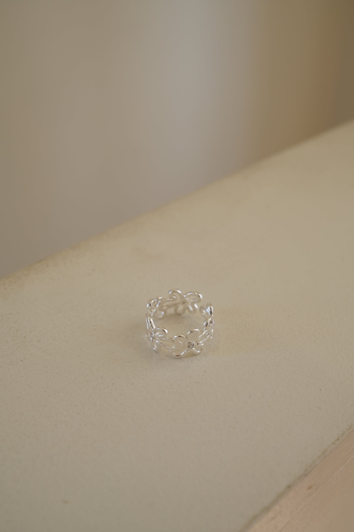 S925 Cute Daisy Ring