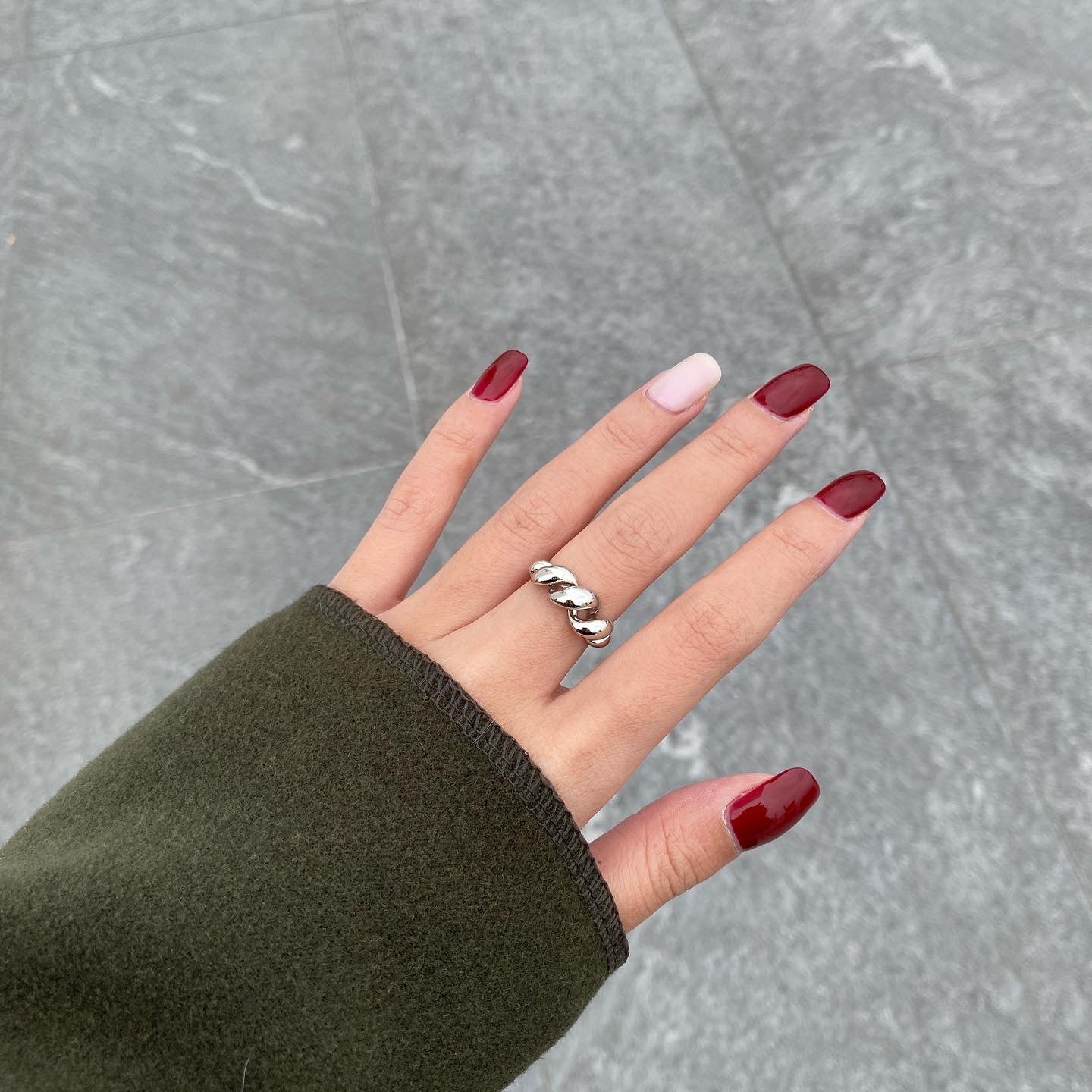 New Bold Croissant Ring