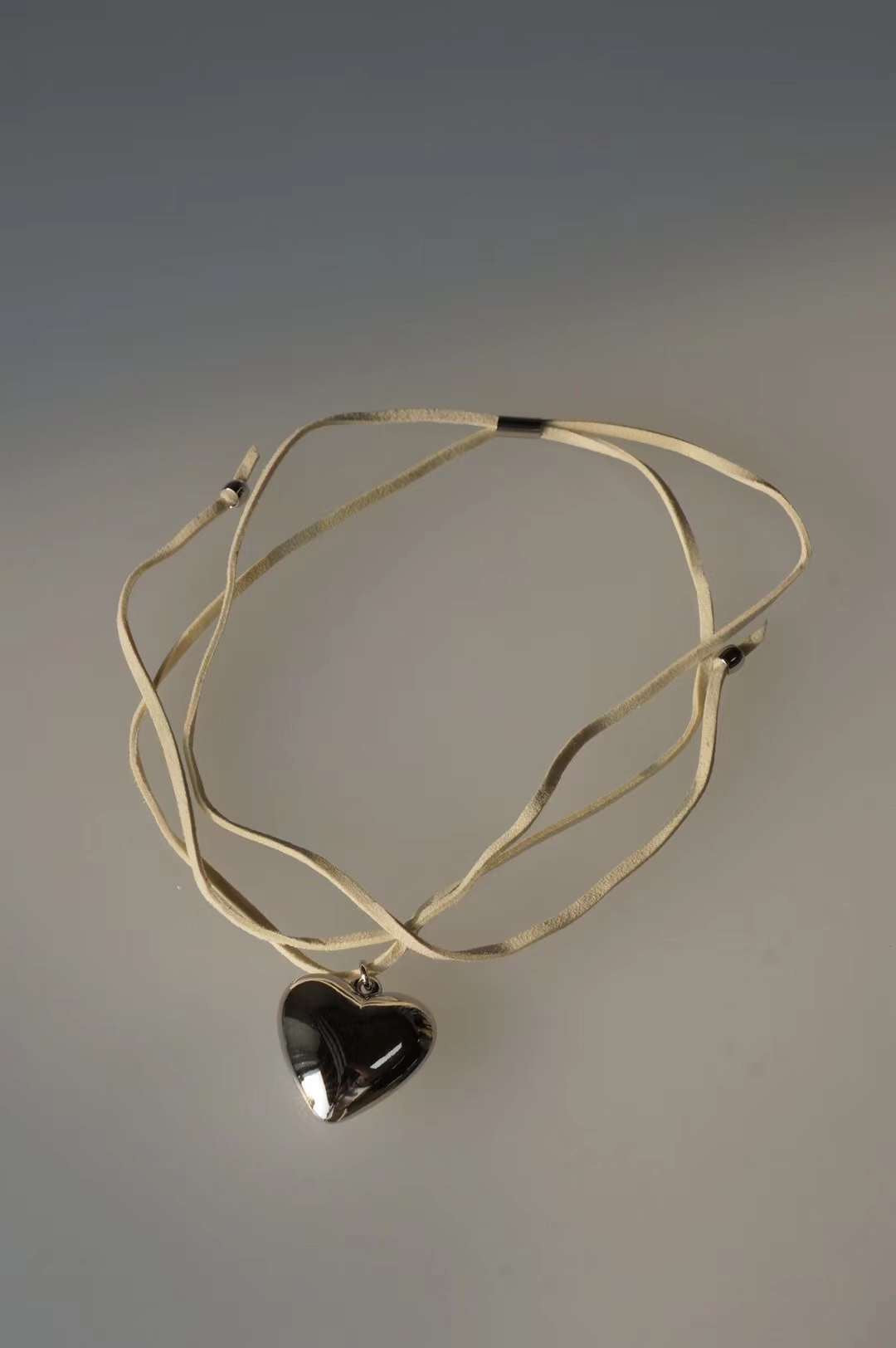 Ribbon Heart Necklace