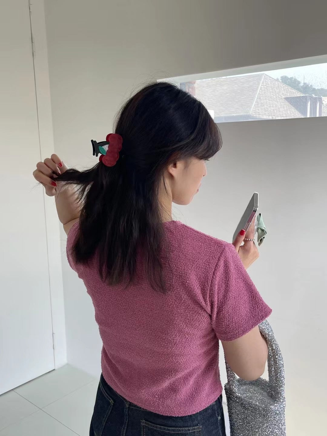 Cherry Hairclip