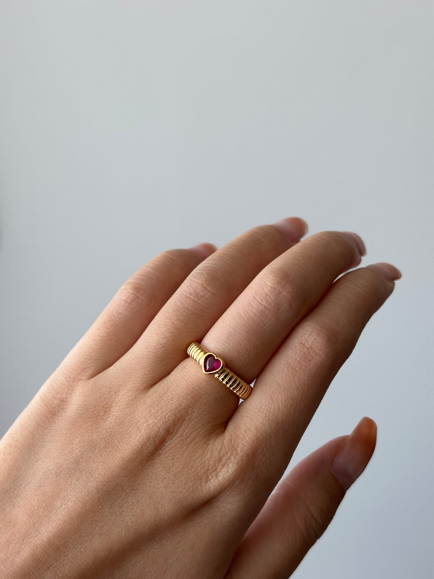 Bold Heart Ring